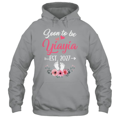 Soon To Be Yiayia Est 2027 Mothers Day First Time Yiayia Shirt & Tank Top | siriusteestore
