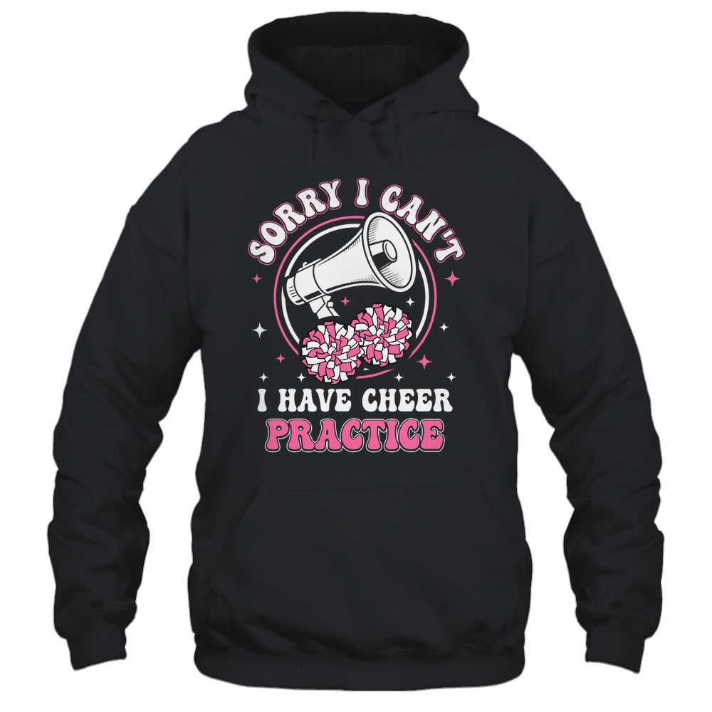 Sorry I Can't I Have Cheer Practice Cheerleader Cheerleading Shirt & Tank Top | siriusteestore
