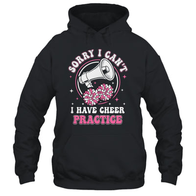 Sorry I Can't I Have Cheer Practice Cheerleader Cheerleading Shirt & Tank Top | siriusteestore