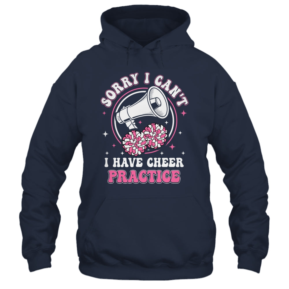 Sorry I Can't I Have Cheer Practice Cheerleader Cheerleading Shirt & Tank Top | siriusteestore