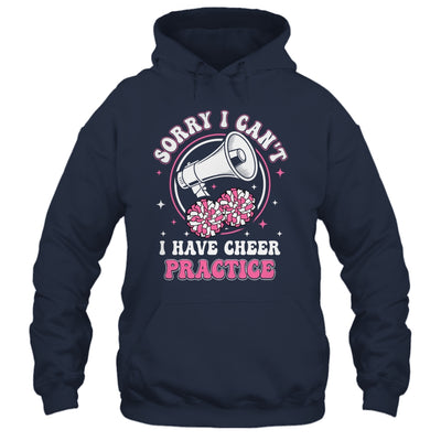 Sorry I Can't I Have Cheer Practice Cheerleader Cheerleading Shirt & Tank Top | siriusteestore