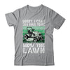 Sorry I Cant I Have To Mow The Lawn Funny Riding Mower Dad Shirt & Tank Top | siriusteestore