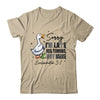 Sorry I’m Late His Timing Not Mine Funny Goose Christian Shirt & Hoodie | siriusteestore