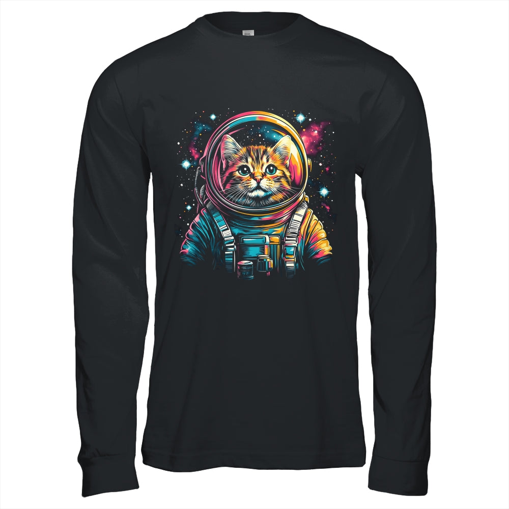 Space Astronaut Cat Galaxy Astronaut Cat Space Spaceman Shirt & Hoodie | siriusteestore