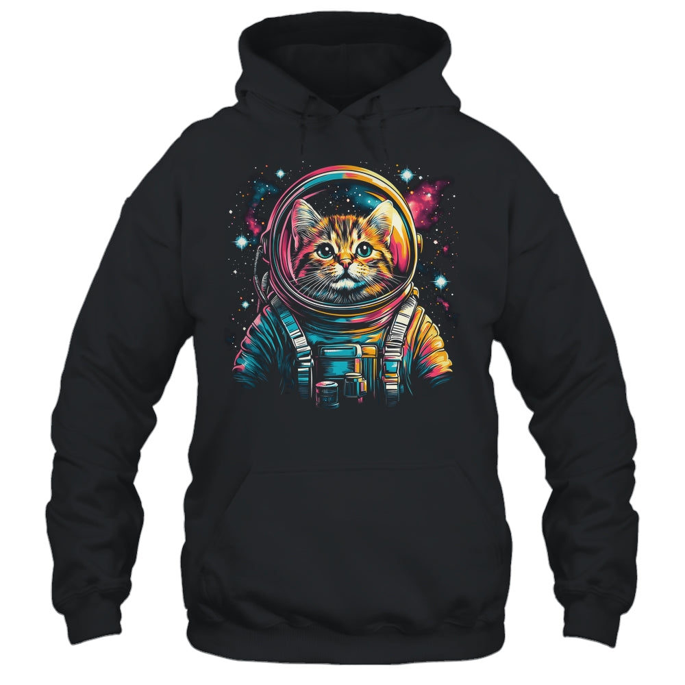 Space Astronaut Cat Galaxy Astronaut Cat Space Spaceman Shirt & Hoodie | siriusteestore