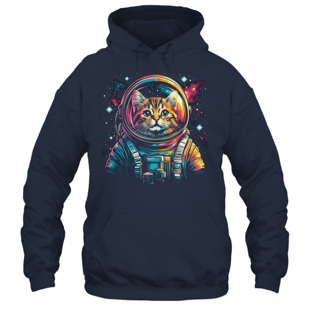 Space Astronaut Cat Galaxy Astronaut Cat Space Spaceman Shirt & Hoodie | siriusteestore