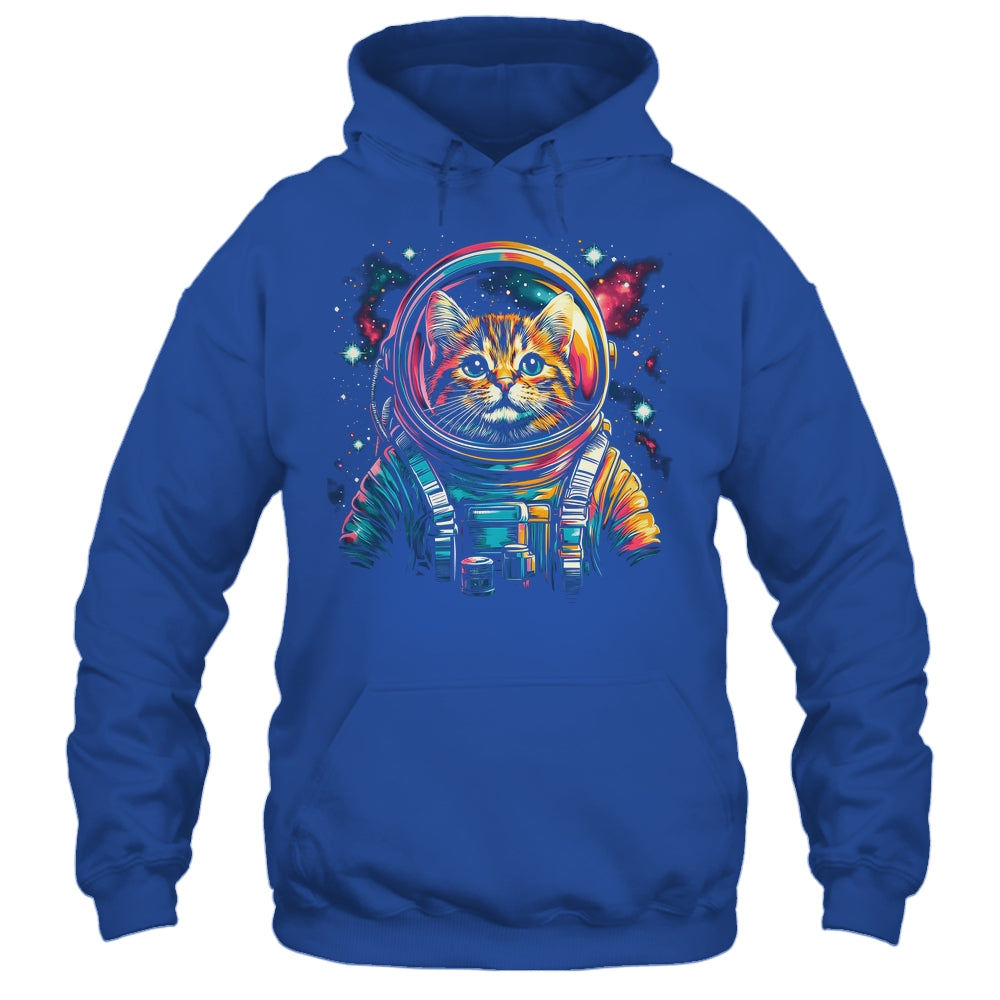 Space Astronaut Cat Galaxy Astronaut Cat Space Spaceman Shirt & Hoodie | siriusteestore