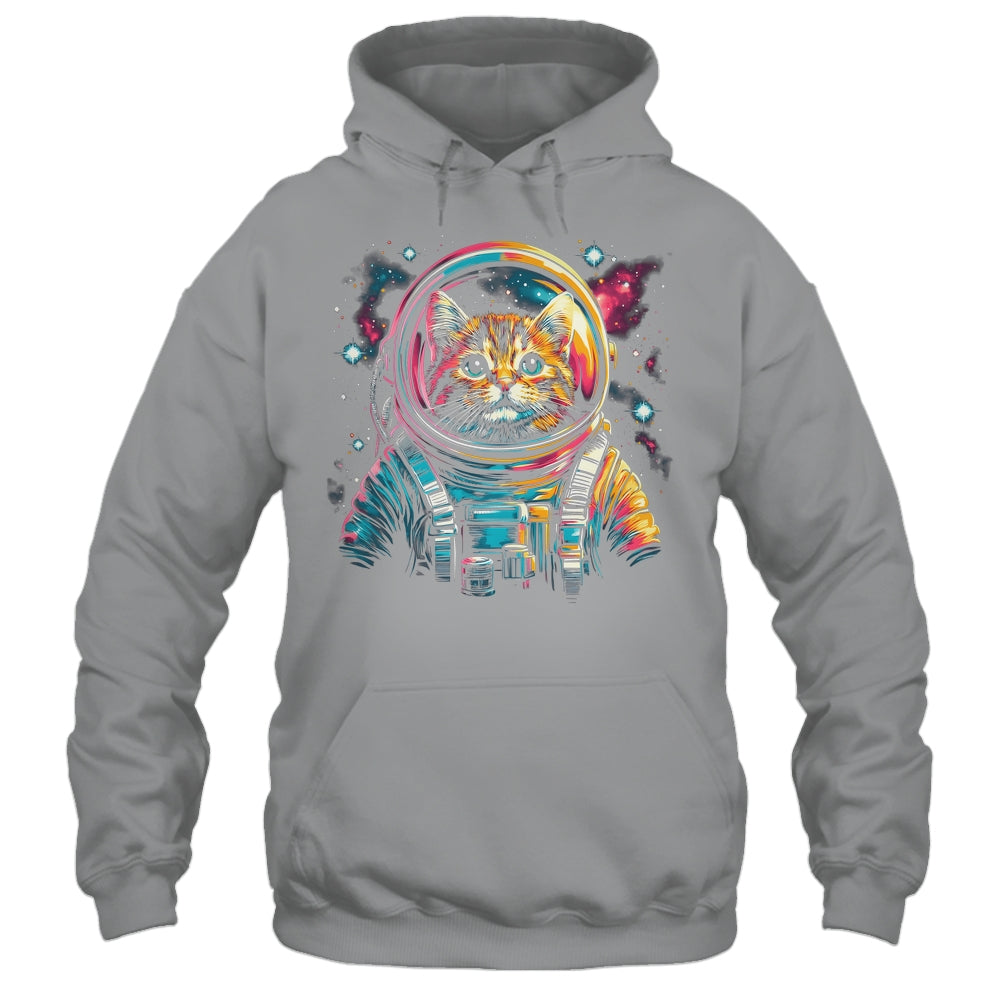 Space Astronaut Cat Galaxy Astronaut Cat Space Spaceman Shirt & Hoodie | siriusteestore