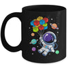 Space Astronaut Master Builder Funny Building Blocks Bricks Mug | siriusteestore