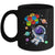 Space Astronaut Master Builder Funny Building Blocks Bricks Mug | siriusteestore