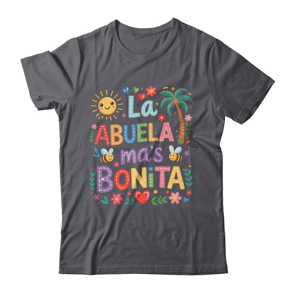 Spanish La Abuela Mas Bonita Mothers Day Grandma Grandmother Shirt & Hoodie | siriusteestore