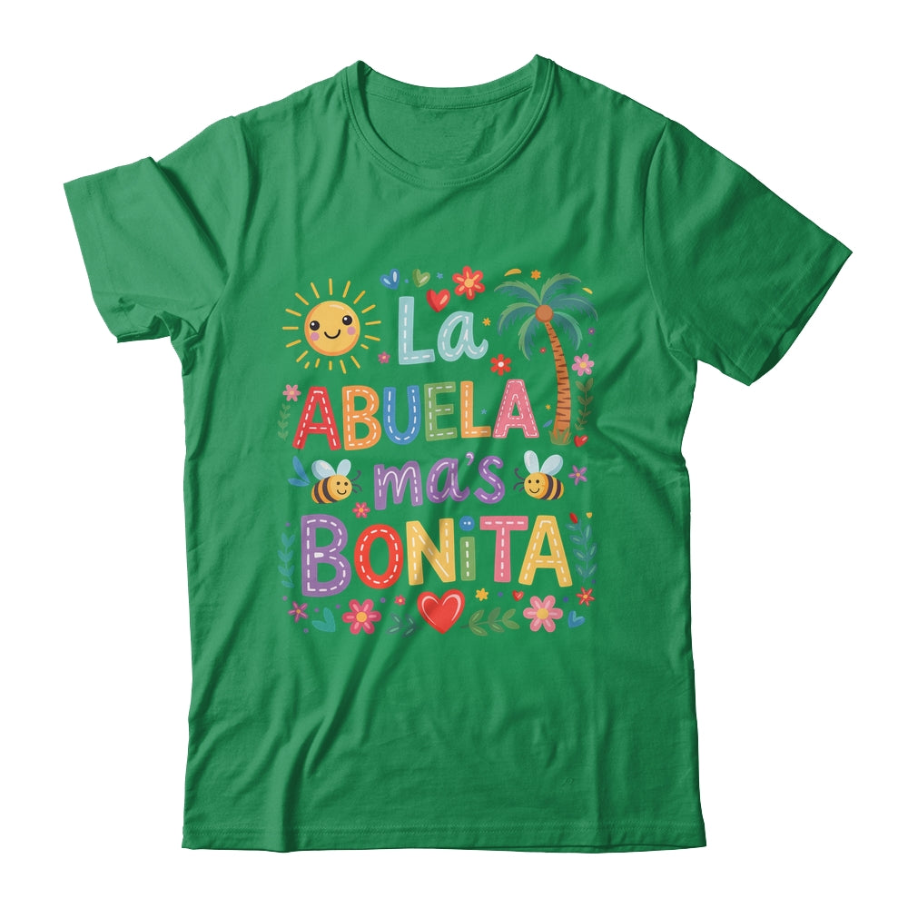 Spanish La Abuela Mas Bonita Mothers Day Grandma Grandmother Shirt & Hoodie | siriusteestore