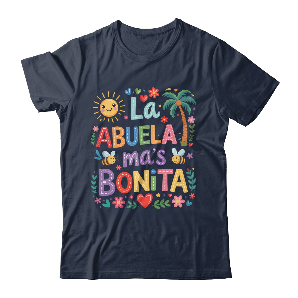 Spanish La Abuela Mas Bonita Mothers Day Grandma Grandmother Shirt & Hoodie | siriusteestore