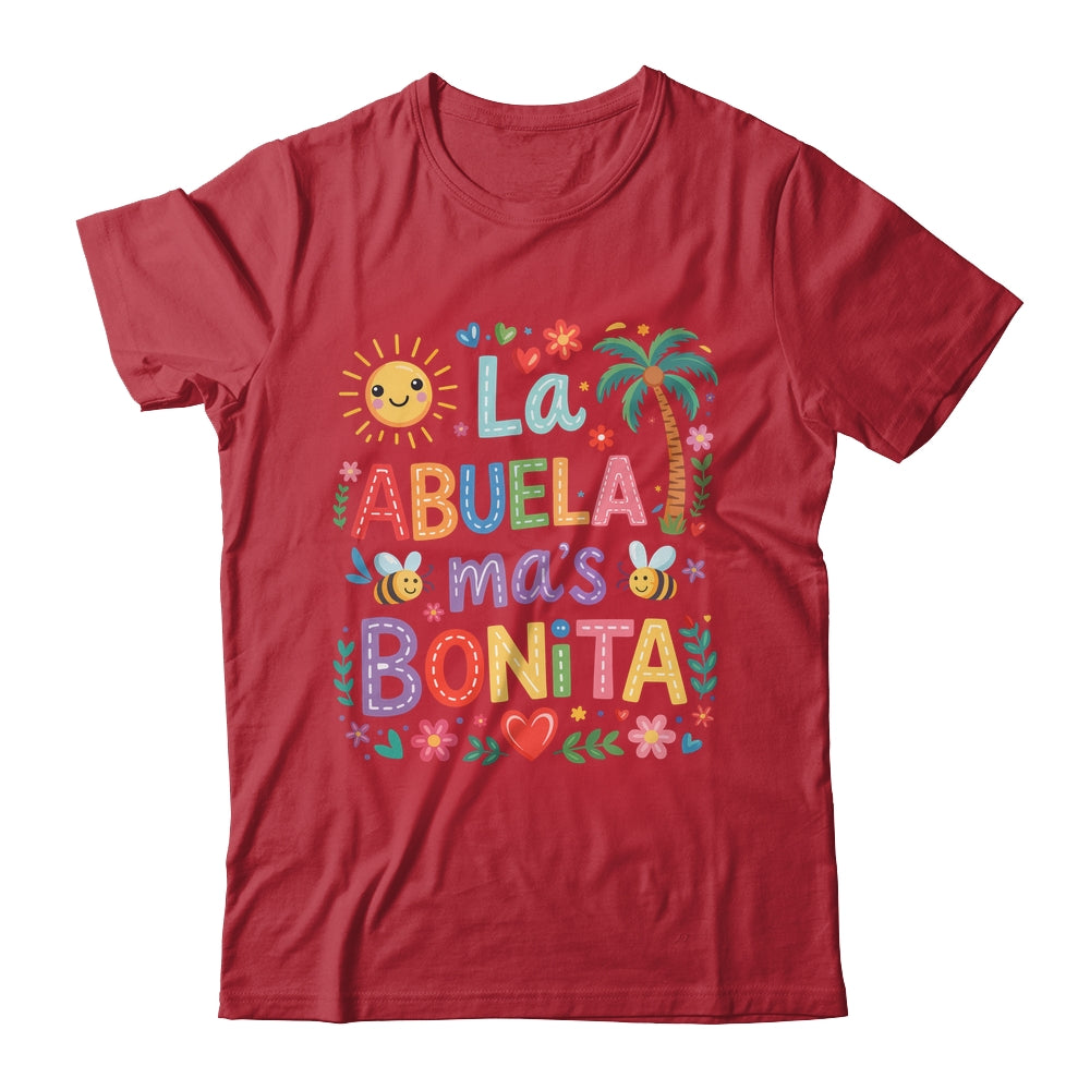 Spanish La Abuela Mas Bonita Mothers Day Grandma Grandmother Shirt & Hoodie | siriusteestore