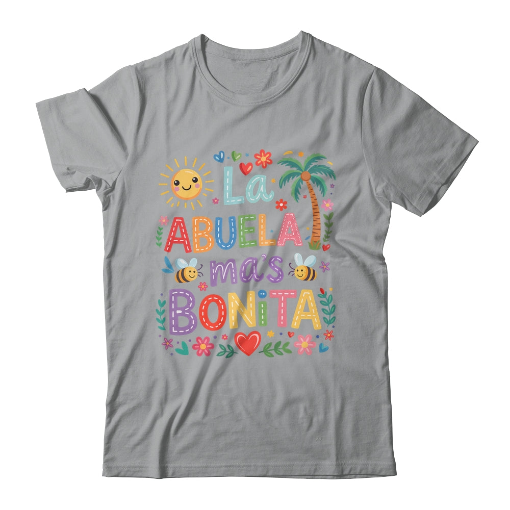 Spanish La Abuela Mas Bonita Mothers Day Grandma Grandmother Shirt & Hoodie | siriusteestore