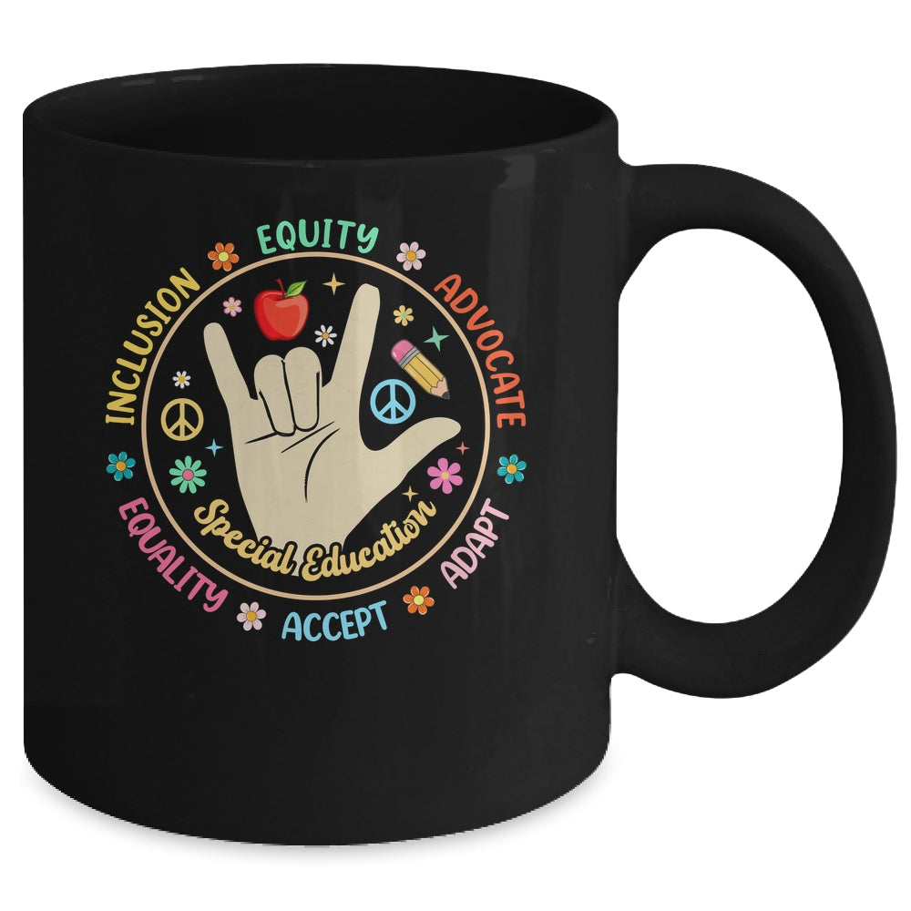 Special Education SPED Teacher IEP Advocate Inclusion Autism Mug | siriusteestore