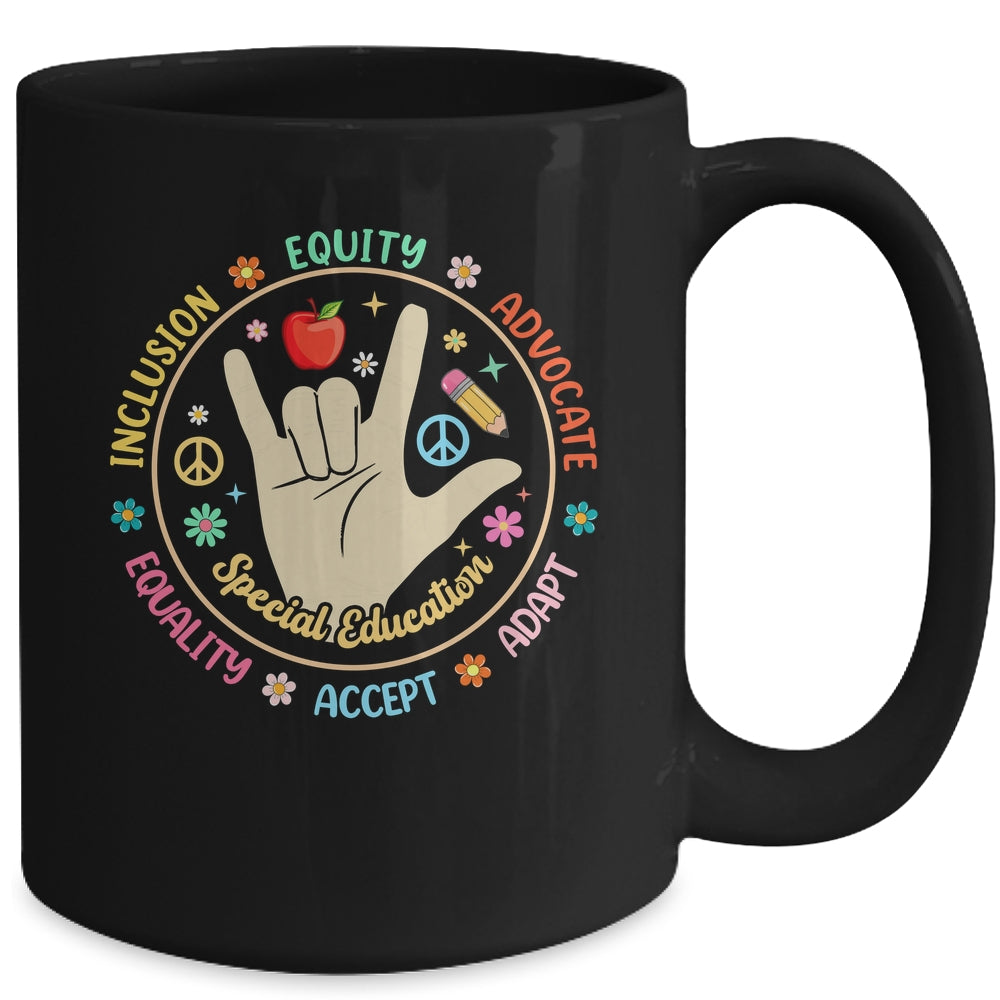 Special Education SPED Teacher IEP Advocate Inclusion Autism Mug | siriusteestore