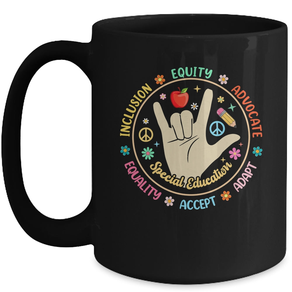 Special Education SPED Teacher IEP Advocate Inclusion Autism Mug | siriusteestore