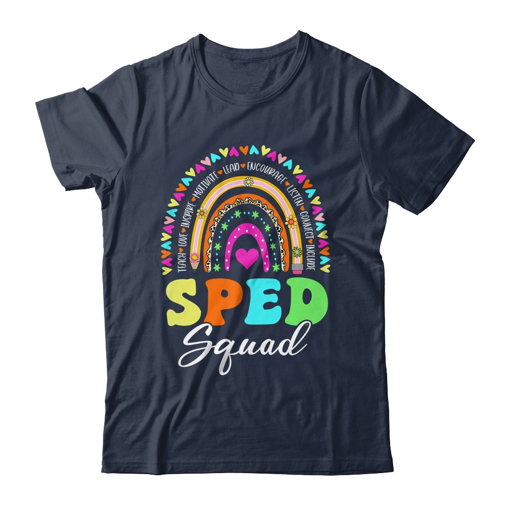 Sped Squad Special Education Crew Rainbow Special Ed Teacher Shirt & Hoodie | siriusteestore