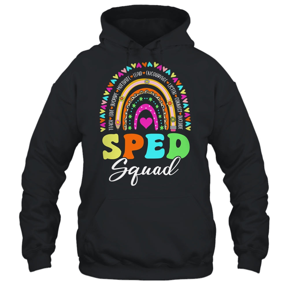 Sped Squad Special Education Crew Rainbow Special Ed Teacher Shirt & Hoodie | siriusteestore
