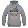 Speech Language Pathologist SLP Speech Therapy Pathology Flower Shirt & Hoodie | siriusteestore