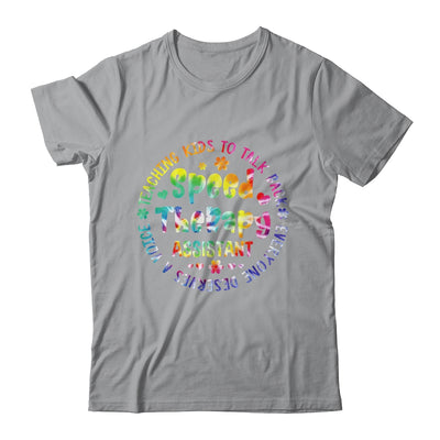 Speech Language Pathologist Speech Therapy Assistant Tie Dye Shirt & Hoodie | siriusteestore