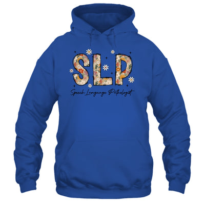 Speech Therapy Retro Flower Speech Language Pathologist SLP Shirt & Tank Top | siriusteestore