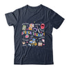 Speech Therapy Retro Groovy Language Pathologist Therapist Shirt & Tank Top | siriusteestore