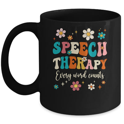 Speech Therapy Speech Language Pathologist SLP Groovy Mug | siriusteestore