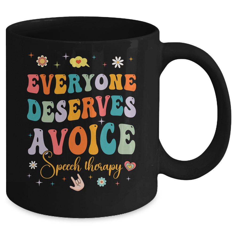 Speech Therapy Speech Language Pathologist SLP Women Mug | siriusteestore