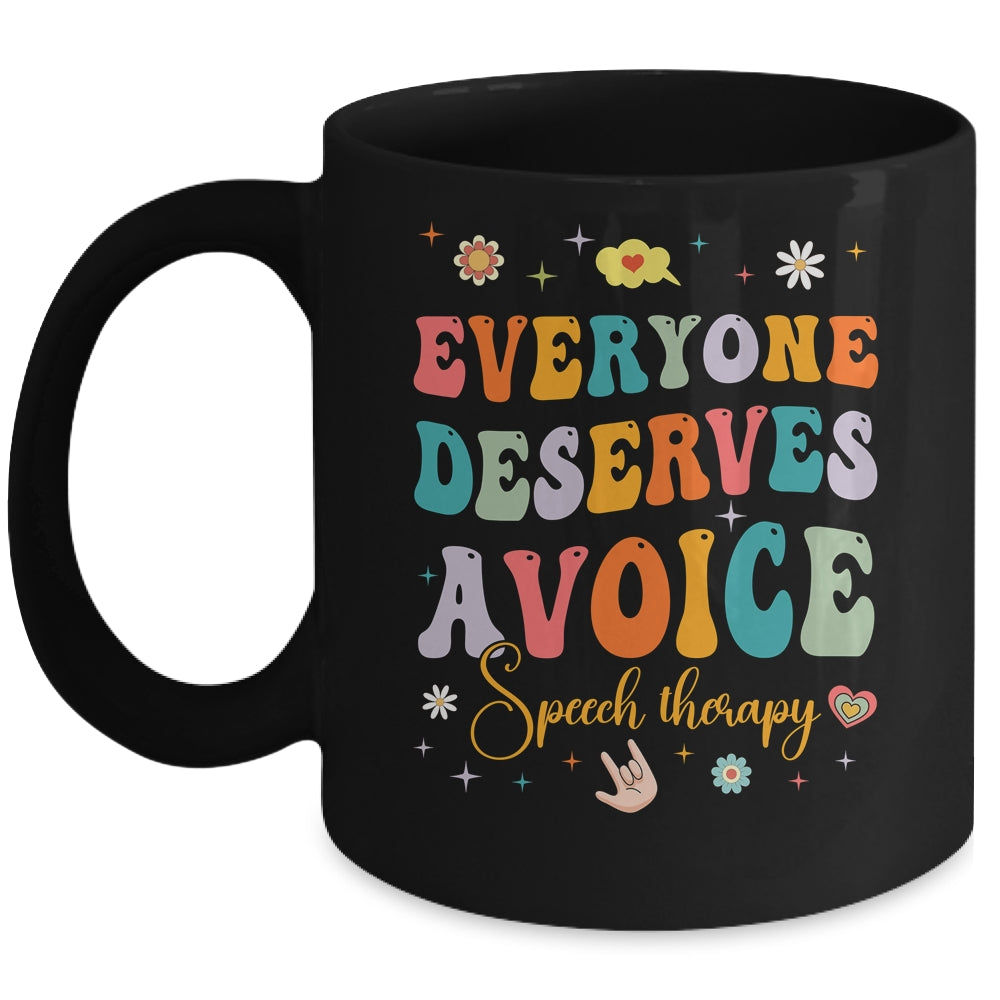 Speech Therapy Speech Language Pathologist SLP Women Mug | siriusteestore