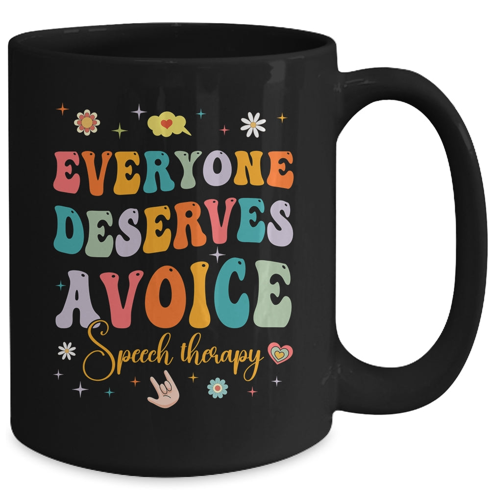 Speech Therapy Speech Language Pathologist SLP Women Mug | siriusteestore