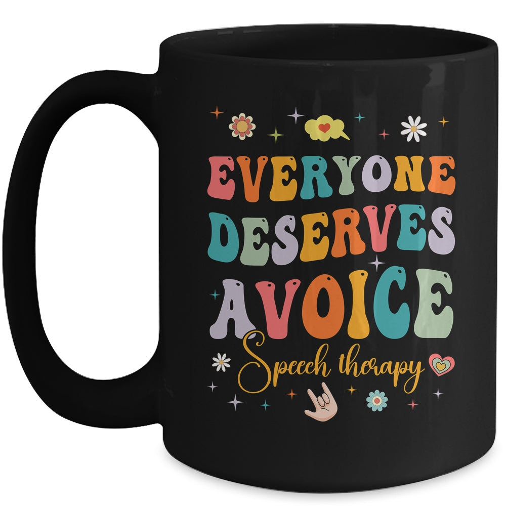 Speech Therapy Speech Language Pathologist SLP Women Mug | siriusteestore