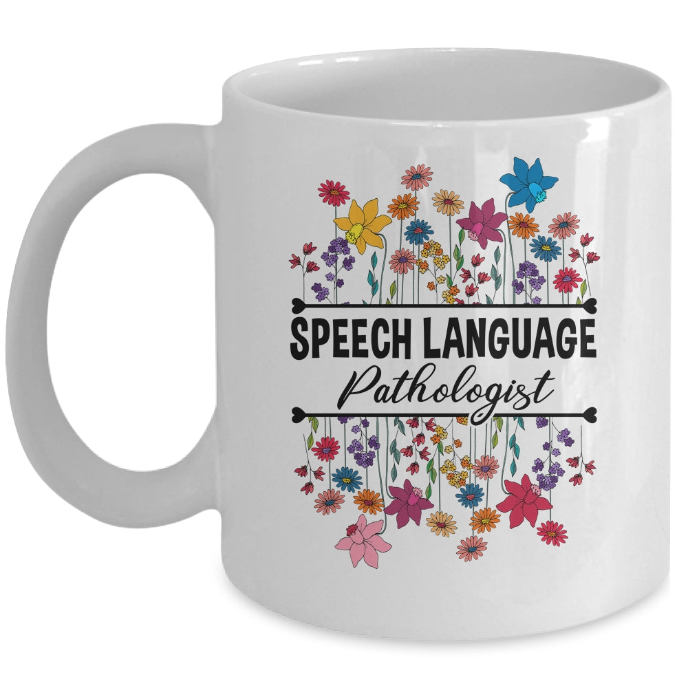 Speech Therapy Speech Language Pathologist Therapist Women Mug | siriusteestore