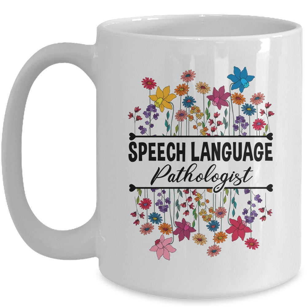 Speech Therapy Speech Language Pathologist Therapist Women Mug | siriusteestore