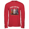 Spooky And Feral Halloween Cute Ghost Raccoon Trick Or Treat Shirt & Hoodie | siriusteestore