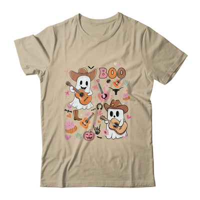 Spooky Ghost Cowboy Cute Halloween Season Boo Western Retro Shirt & Sweatshirt | siriusteestore