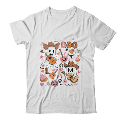 Spooky Ghost Cowboy Cute Halloween Season Boo Western Retro Shirt & Sweatshirt | siriusteestore