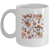 Spooky Ghost Cowboy Cute Halloween Season Boo Western Retro Mug | siriusteestore