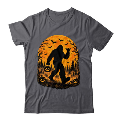 Spooky Halloween Bigfoot Pumpkin Funny Sasquatch Halloween Shirt & Sweatshirt | siriusteestore