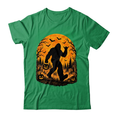 Spooky Halloween Bigfoot Pumpkin Funny Sasquatch Halloween Shirt & Sweatshirt | siriusteestore