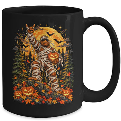 Spooky Halloween Bigfoot Pumpkin Funny Sasquatch Men Boy Mug | siriusteestore