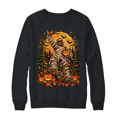 Spooky Halloween Bigfoot Pumpkin Funny Sasquatch Men Boy Shirt & Sweatshirt | siriusteestore