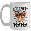 Spooky Mama Coquette Bow Halloween Spooky Season For Women Mug | siriusteestore