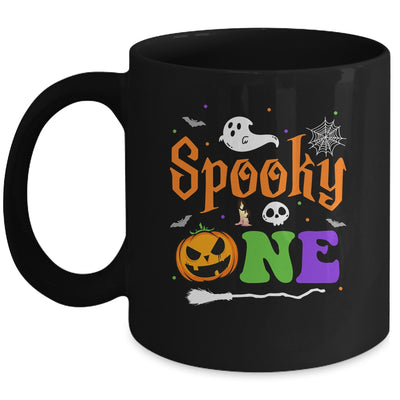 Spooky One Boy Halloween 1st Birthday Matching Family Mug | siriusteestore