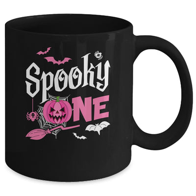Spooky One Girl Halloween 1st Birthday Matching Family Mug | siriusteestore
