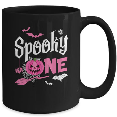 Spooky One Girl Halloween 1st Birthday Matching Family Mug | siriusteestore