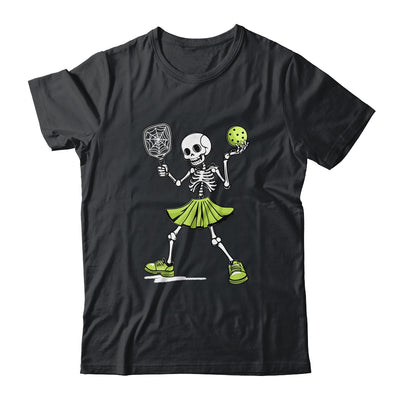 Spooky Pickleball Halloween Skeleton Costume Women Shirt & Sweatshirt | siriusteestore