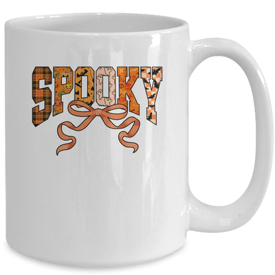 Spooky Season Coquette Halloween Retro Fall Pumpkin Girl Mug | siriusteestore