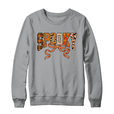Spooky Season Coquette Halloween Retro Fall Pumpkin Girl Shirt & Sweatshirt | siriusteestore
